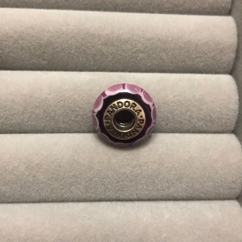 Pandora purple lotus murano